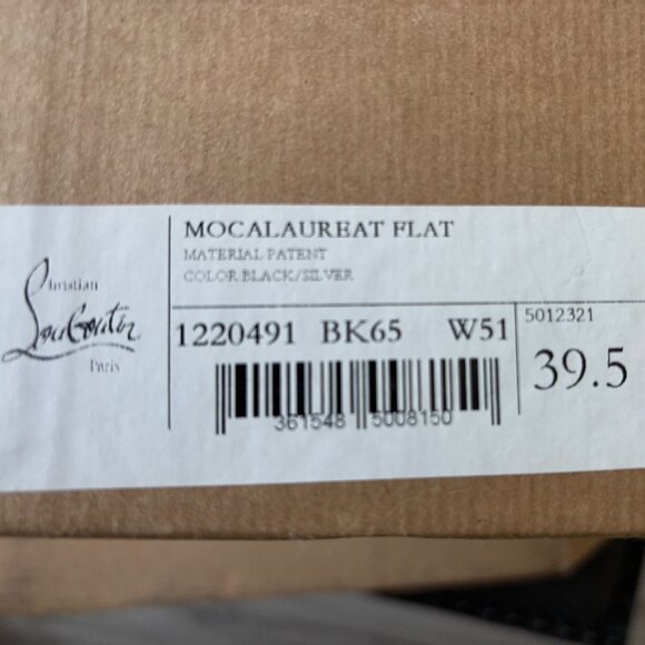Christian Louboutin Mocalaureat loafers black patent 39.5 - Picture 9 of 9